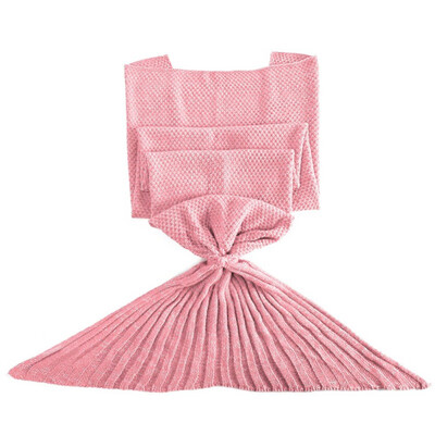 Mermaid Tail Blanket Knitted Yarn Handmade Crochet Mermaid Blanket Children Throw Bed Wrap Super Soft Sleeping Bed 1pcs Lot
Mermaid Tail Blanket Knitted Yarn Handmade Crochet Mermaid Blanket Children Throw Bed Wrap Super Soft Sleeping Bed 1pcs Lot