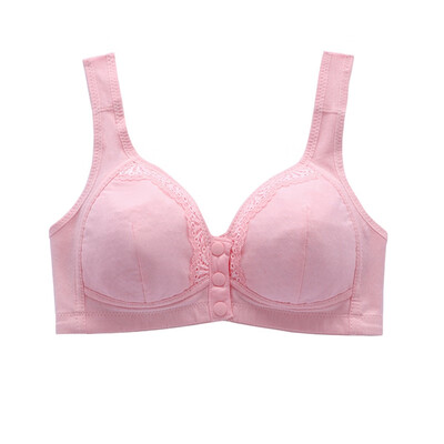 Ladies Thin Pad Push Up Bras Front Button Type Closure Wire Free Brallets Mother Models BC Cup Underwear Bras
Ladies Thin Pad Push Up Bras Front Button Type Closure Wire Free Brallets Mother Models BC Cup Underwear Bras