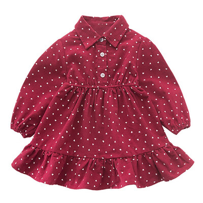 New Autumn Baby Girl Dress 0-7T Fashion Casual Lovely Toddler Girl Clothes Sweet Wave Point Pattern Long Sleeve Princess Dress
New Autumn Baby Girl Dress 0-7T Fashion Casual Lovely Toddler Girl Clothes Sweet Wave Point Pattern Long Sleeve Princess Dress