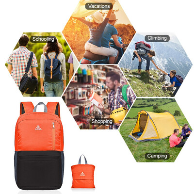 20L Super Lightweight Outdoor Backpack Camping Hiking Outing Folding Bag Pack Water Resistant Daypack
20L Super Lightweight Outdoor Backpack Camping Hiking Outing Folding Bag Pack Water Resistant Daypack