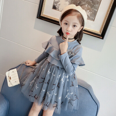 Baby Girls Clothes 2019 Autumn Spring Kids Dresses Girls Sweet Mesh Princess Dress Children Long Sleeve Dress
Baby Girls Clothes 2019 Autumn Spring Kids Dresses Girls Sweet Mesh Princess Dress Children Long Sleeve Dress