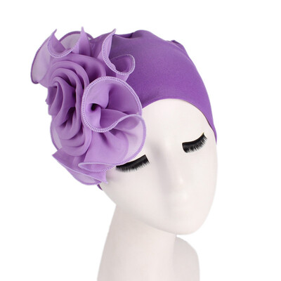 Women Stretchy Beanies With Big Flower Hair Loss Cap Muslim Cancer Chemo Hat Hijab Cap Party Wedding Turban
Women Stretchy Beanies With Big Flower Hair Loss Cap Muslim Cancer Chemo Hat Hijab Cap Party Wedding Turban