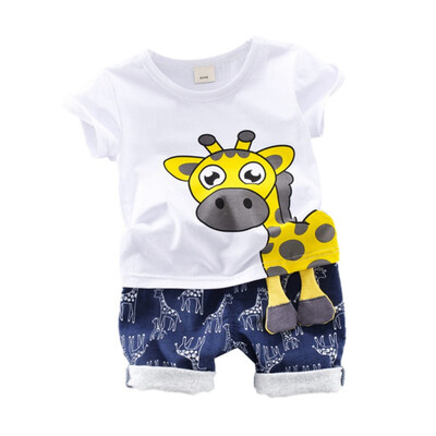 Summer Casual Baby Boy Clothes Set Cartoon Pattern Short Sleeve T-shirt Pant Kids Toddler Boy Outfit Set
Summer Casual Baby Boy Clothes Set Cartoon Pattern Short Sleeve T-shirt Pant Kids Toddler Boy Outfit Set