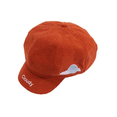 Newborn Unisex Cute Caps Hats Boys Girls Child Adjustable Sun Protection Letters Print Headwears Casual Visors1-7Y