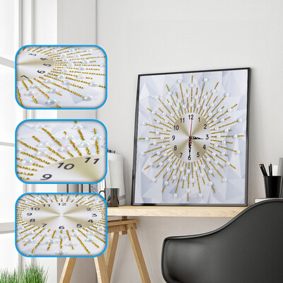 Gobestart 5D Special Diamond-Shaped Embroidery Wall Clock DIY Painting Diamond Cross Stitc
Gobestart 5D Special Diamond-Shaped Embroidery Wall Clock DIY Painting Diamond Cross Stitc