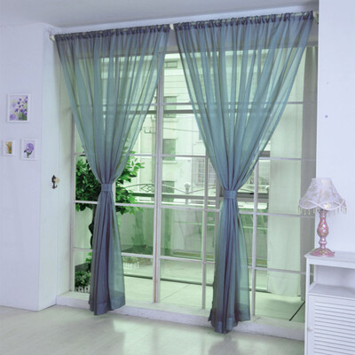 Siaonvr 1 PCS Pure Color Tulle Door Window Curtain Drape Panel Sheer Scarf Valances
Siaonvr 1 PCS Pure Color Tulle Door Window Curtain Drape Panel Sheer Scarf Valances