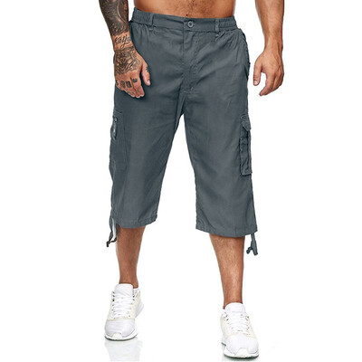 Gobestart Fashion Mens Outdoors Multi-pocket Elasticated Waist Calf-Length Pants
Gobestart Fashion Mens Outdoors Multi-pocket Elasticated Waist Calf-Length Pants