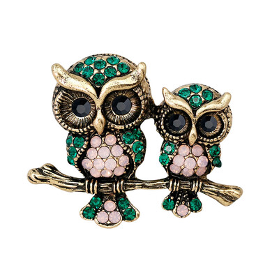 bird happy couple owl brooch will bring luck&happiness Rhinestone brooch pins Vintage bird owl brooches 3629mm
bird happy couple owl brooch will bring luck&happiness Rhinestone brooch pins Vintage bird owl brooches 3629mm