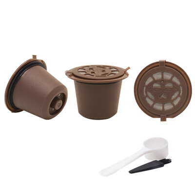 3PCSSet Reusable Refillable Nespresso Coffee Capsule With Plastic Spoon Filter Pod&Brush 20ML Filters Kitchen Dining Bar
3PCSSet Reusable Refillable Nespresso Coffee Capsule With Plastic Spoon Filter Pod&Brush 20ML Filters Kitchen Dining Bar