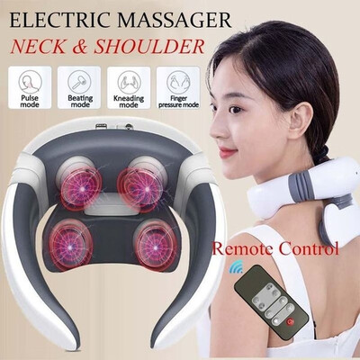 4D Smart Neck Massager Far Infrared Heating Pain Relief Digital Treatment Acupuncture
4D Smart Neck Massager Far Infrared Heating Pain Relief Digital Treatment Acupuncture