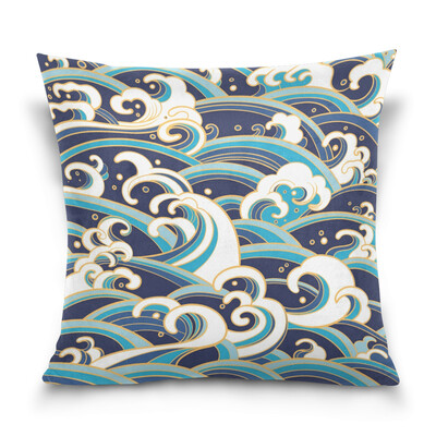 ALAZA Throw Pillow Cover 16 X 16 inch Cushion Cover with Water Waves Pattern Printed Pillowcase
ALAZA Throw Pillow Cover 16 X 16 inch Cushion Cover with Water Waves Pattern Printed Pillowcase