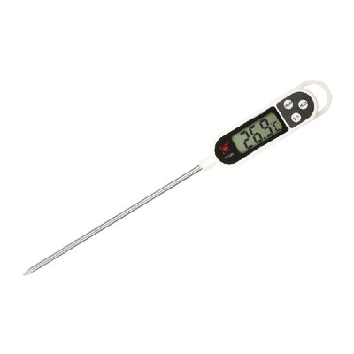 LCD Digital Mini Thermometer Probe -50°C300°C BBQ Meat Food Cooking Temperature Tester °C°F Data Hold Function
LCD Digital Mini Thermometer Probe -50°C300°C BBQ Meat Food Cooking Temperature Tester °C°F Data Hold Function