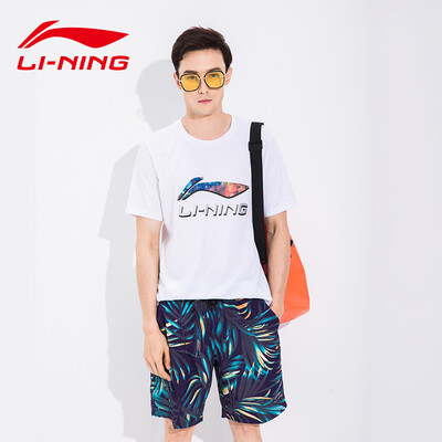 Li Ning LI-NING beach pants loose large size five points swimming trunks seaside holiday fashion casual couples sports shorts 793-5 mens purple gray
Li Ning LI-NING beach pants loose large size five points swimming trunks seaside holiday fashion casual couples sports shorts 793-5 mens purple gray
