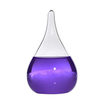 30ml Transparent Droplet Storm Glass Water Drop Weather Storm Forecast Predictor Monitor Bottle Home Decor
30ml Transparent Droplet Storm Glass Water Drop Weather Storm Forecast Predictor Monitor Bottle Home Decor