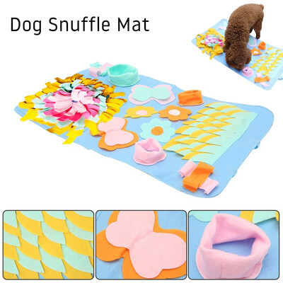Pet Dog Sniffing Mat Machine Washable Training Mats Pet Activity Mat for Foraging Skill
Pet Dog Sniffing Mat Machine Washable Training Mats Pet Activity Mat for Foraging Skill