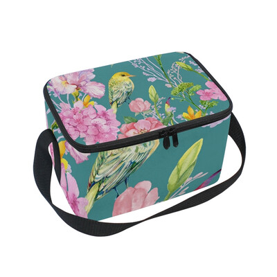 ALAZA Lunch Box Insulated Bird And Flowers Lunch Bag Large Cooler Tote Bag for Men Women
ALAZA Lunch Box Insulated Bird And Flowers Lunch Bag Large Cooler Tote Bag for Men Women