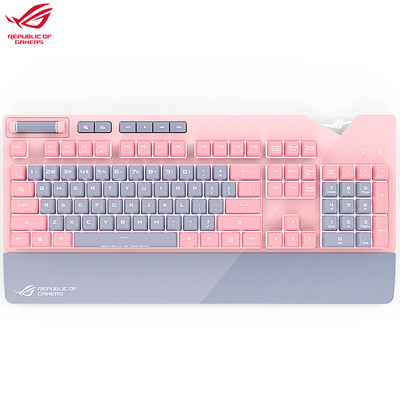ASUS ASUS player country ROG PNK cherry powder crystal color female student cute notebook home desktop wired backlight game eat chicken office mechanical keyboard green axis digital keyboard
ASUS ASUS player country ROG PNK cherry powder crystal color female student cute notebook home desktop wired backlight game eat chicken office mechanical keyboard green axis digital keyboard