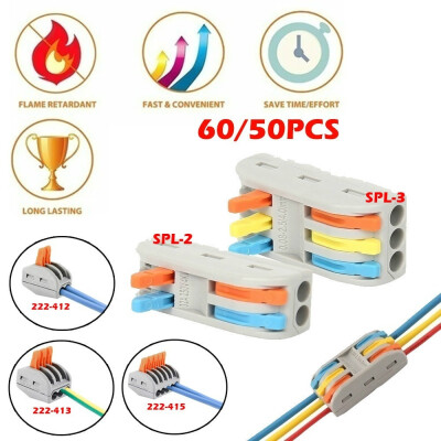 605020pcs Fast Wire Connector Reusable Spring Lever Terminal 235 Way Electric Wire Connectors
605020pcs Fast Wire Connector Reusable Spring Lever Terminal 235 Way Electric Wire Connectors