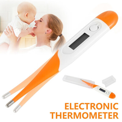 Fever Thermometer Digital Electronic Thermometer Soft Tip Body Temperature Measurement for Baby Children Adults
Fever Thermometer Digital Electronic Thermometer Soft Tip Body Temperature Measurement for Baby Children Adults