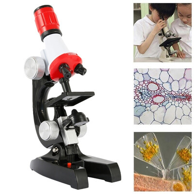 Microscope Kit Science Lab LED 100x 400x 1200x Biological Microscope Home School Educational Toys for Kids Optical Instruments
Microscope Kit Science Lab LED 100x 400x 1200x Biological Microscope Home School Educational Toys for Kids Optical Instruments