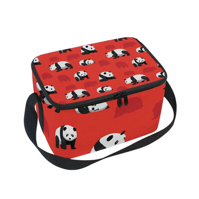 ALAZA Lunch Box Insulated Bear Panda Lunch Bag Large Cooler Tote Bagfor Men Women
ALAZA Lunch Box Insulated Bear Panda Lunch Bag Large Cooler Tote Bagfor Men Women