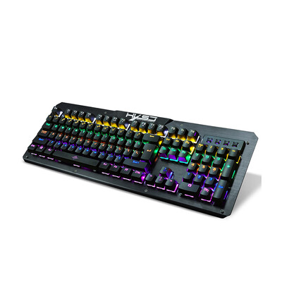HXSJ 2600 Gaming Keyboard Wired Mechanical Keyboard with 10 Kinds of Light Effect 104 keys
HXSJ 2600 Gaming Keyboard Wired Mechanical Keyboard with 10 Kinds of Light Effect 104 keys