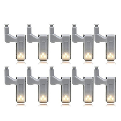 10Pcs LED Smart Touch Induction Cabinet Light Cupboard Inner Hinge Lamp Sensor Light Night Light for Closet Wardrobe
10Pcs LED Smart Touch Induction Cabinet Light Cupboard Inner Hinge Lamp Sensor Light Night Light for Closet Wardrobe