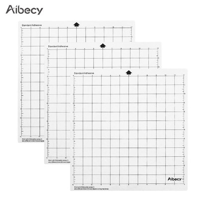 Aibecy Cutting Machine Special Pad 12 Inch Measuring Grid Repalcement Translucent PP Material Adhesive Mat With Clear Film Cover f
Aibecy Cutting Machine Special Pad 12 Inch Measuring Grid Repalcement Translucent PP Material Adhesive Mat With Clear Film Cover f