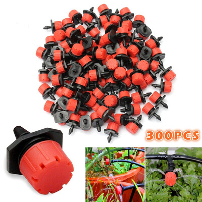 100300Pcs Djustable Micro Drip Irrigation Watering Anti-clogging Emitter Dripper Red Garden Supplies 
100300Pcs Djustable Micro Drip Irrigation Watering Anti-clogging Emitter Dripper Red Garden Supplies