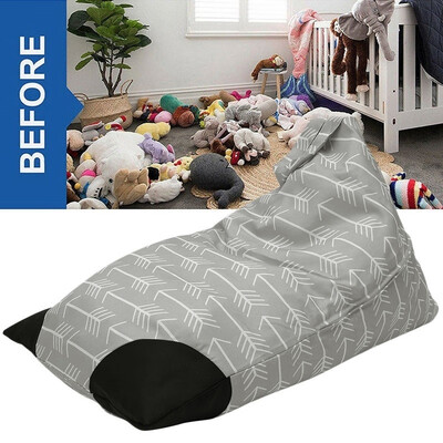 Home Storage Bag Bean Bag Stuffed Toys Bag Sofa Couch Chair Kids Gifts Without Filler 
Home Storage Bag Bean Bag Stuffed Toys Bag Sofa Couch Chair Kids Gifts Without Filler
