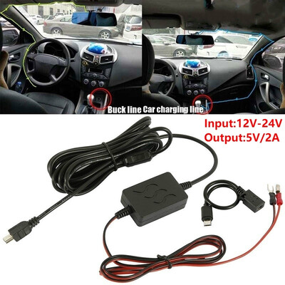 12V to 5V Dash Cam Hardwire Kit Mini USB Hard Wire Car Charger Cable Kit for Dash Cameras GPS
12V to 5V Dash Cam Hardwire Kit Mini USB Hard Wire Car Charger Cable Kit for Dash Cameras GPS
