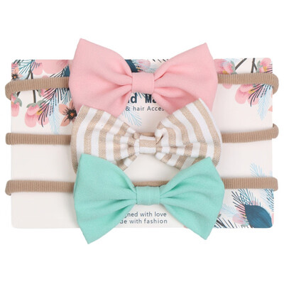 2019 Fashion 3pcsset Baby Headband Bow Headwear Good Elastic Boy Girl Beanie Spring Autumn Childrens hair accessories 
2019 Fashion 3pcsset Baby Headband Bow Headwear Good Elastic Boy Girl Beanie Spring Autumn Childrens hair accessories