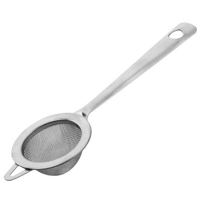 1pc Stainless Steel Kitchen Flour Handheld Screen Mesh Strainer Flour Sieve Oil Strainer colander Filter spoon tool
1pc Stainless Steel Kitchen Flour Handheld Screen Mesh Strainer Flour Sieve Oil Strainer colander Filter spoon tool