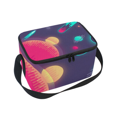 ALAZA Lunch Box Magical Space Insulated Lunch Bag Large Cooler Tote Bagfor Men Women
ALAZA Lunch Box Magical Space Insulated Lunch Bag Large Cooler Tote Bagfor Men Women