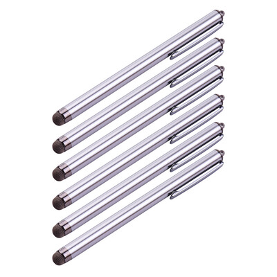 135cm 53in Universal Capacitive Stylus Pens for TouchScreens Cellphone Tablet with Fiber Tips Bundle of 6pcs 6Silver
135cm 53in Universal Capacitive Stylus Pens for TouchScreens Cellphone Tablet with Fiber Tips Bundle of 6pcs 6Silver