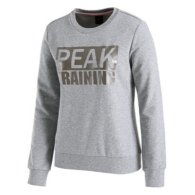 PEAK womens sweater autumn&winter new fashion comfortable round neck sweater sports long-sleeved shirt DF683052 light gray code
PEAK womens sweater autumn&winter new fashion comfortable round neck sweater sports long-sleeved shirt DF683052 light gray code