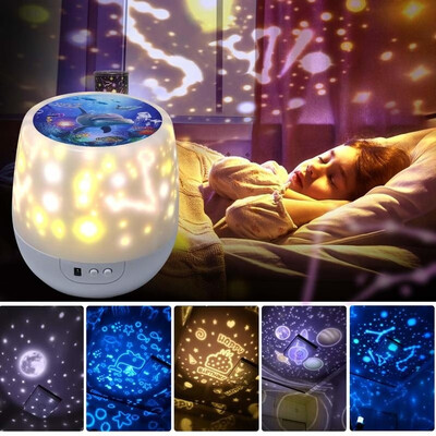 Willstar Night Light Star Projector Lamp with 6Pcs Films for Kids Children Bedroom&Party Decorations
Willstar Night Light Star Projector Lamp with 6Pcs Films for Kids Children Bedroom&Party Decorations