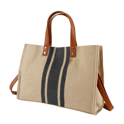 Large Capacity Woven Canvas Bag Woman Fashion Handbag Korean Version Briefcase Professional Business Commute
Large Capacity Woven Canvas Bag Woman Fashion Handbag Korean Version Briefcase Professional Business Commute