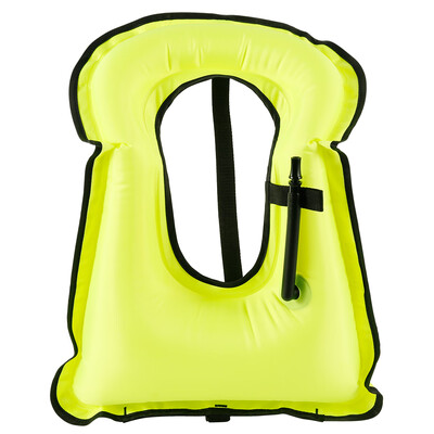 Adult Inflatable Portable Life Jacket Snorkel Vest for Swimming Safety Neon Colored
Adult Inflatable Portable Life Jacket Snorkel Vest for Swimming Safety Neon Colored