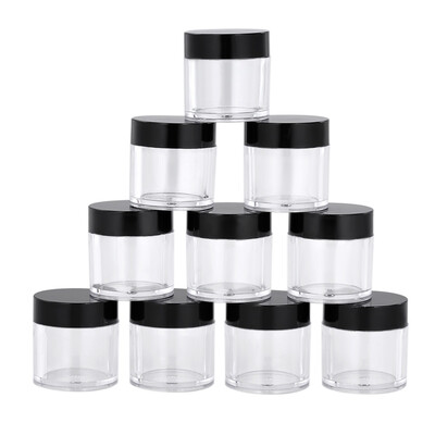 Nail Wash Bowl 10Pcs 10g Plastic Empty Nail Stickers Jar Nail Art Beads Jewelry Storage Box Nail Rhinestone Container Transparent
Nail Wash Bowl 10Pcs 10g Plastic Empty Nail Stickers Jar Nail Art Beads Jewelry Storage Box Nail Rhinestone Container Transparent