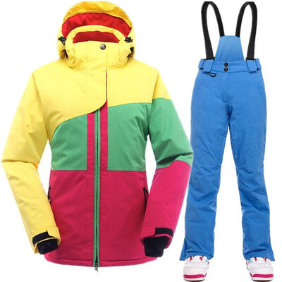 SAENSHING Ski Suit Women Waterproof Mountain Skiing Jacket Snowboard Pants Girl Windproof Super Warm Winter Snow Set Female
SAENSHING Ski Suit Women Waterproof Mountain Skiing Jacket Snowboard Pants Girl Windproof Super Warm Winter Snow Set Female
