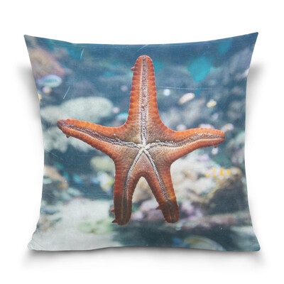 Throw Pillow Case Decorative Pillow Covers 16 X 16 inch Starfish Pattern Pillowcase
Throw Pillow Case Decorative Pillow Covers 16 X 16 inch Starfish Pattern Pillowcase