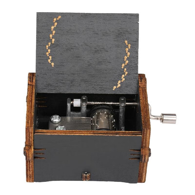 Vintage Wooden Theme Song Music Box Hand-operated Carved Engraving Music Case Creative Holiday Birthday Gifts for Kids Wooden Musi
Vintage Wooden Theme Song Music Box Hand-operated Carved Engraving Music Case Creative Holiday Birthday Gifts for Kids Wooden Musi