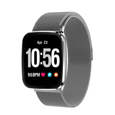 V6 Heart Rate Monitor Fitness tracker Milan Steel strap Smart Watch High-definition Screen Weather Forecast Smart band
V6 Heart Rate Monitor Fitness tracker Milan Steel strap Smart Watch High-definition Screen Weather Forecast Smart band