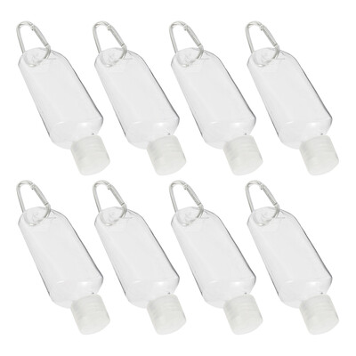 Plastic Travel Clear Keychain Bottles Empty Squeeze Containers Water Bottle with Carabiner
Plastic Travel Clear Keychain Bottles Empty Squeeze Containers Water Bottle with Carabiner