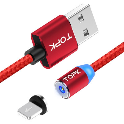 TOPK R-Line2 1M33ft LED Magnetic iPhone USB Cable Premium Nylon Braided Magnet iPhone Charger Cable for iPhone USB Port
TOPK R-Line2 1M33ft LED Magnetic iPhone USB Cable Premium Nylon Braided Magnet iPhone Charger Cable for iPhone USB Port