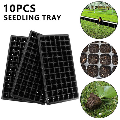 110PCS Breathable Plastic Seed Seedling Grow Base Nursery Pots Germination Box Planting Tray Vegetable Seed Gardening
110PCS Breathable Plastic Seed Seedling Grow Base Nursery Pots Germination Box Planting Tray Vegetable Seed Gardening