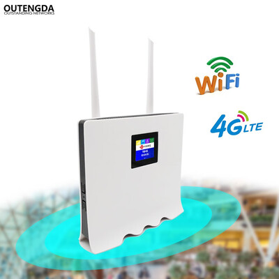 4G WiFi Router 300Mbps Wireless Wi-Fi Mobile LTE3G4G Unlocked CPE Router with SIM Slot 4LAN Ports Support Multi Bands 32 Users
4G WiFi Router 300Mbps Wireless Wi-Fi Mobile LTE3G4G Unlocked CPE Router with SIM Slot 4LAN Ports Support Multi Bands 32 Users