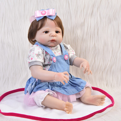 Fashion Lifelike 23 Full Silicone Vinyl Dolls Reborn Babies Realistic Girl Toddler Reborn Dolls New Arrival For Kids Xmas Gift
Fashion Lifelike 23 Full Silicone Vinyl Dolls Reborn Babies Realistic Girl Toddler Reborn Dolls New Arrival For Kids Xmas Gift
