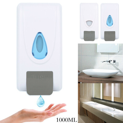 1000ML Wall-mounted Liquid Soap Dispenser Bathroom Kitchen Soap Bottle Plastic Shower Gel Hand Soap Shampoo Dispenser
1000ML Wall-mounted Liquid Soap Dispenser Bathroom Kitchen Soap Bottle Plastic Shower Gel Hand Soap Shampoo Dispenser